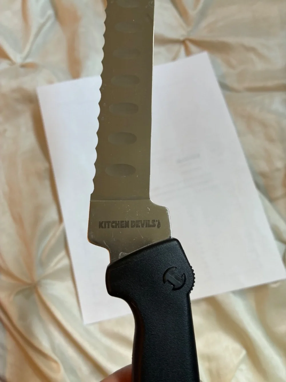 New Kitchen Devil’s Adjustable Knife